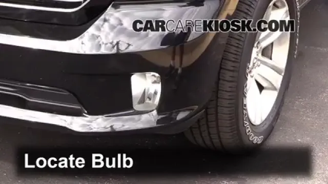 2013 Ram 1500 Sport 5.7L V8 Crew Cab Pickup Luces Luz de niebla (reemplazar foco)